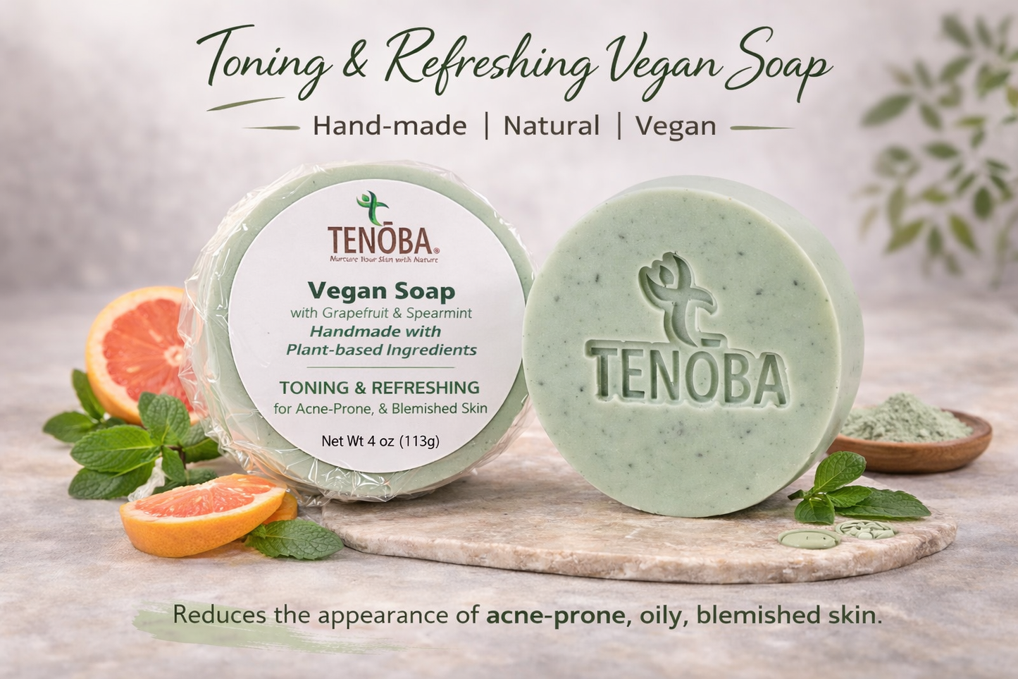 Soap - Toning & Refreshing (vegan)